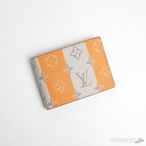 LV Monogram Orange Cream Multiple Wallet